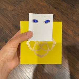 Kendra Scott Blue Stud Earrings